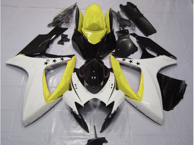 Stella Gialla 06-07 Suzuki GSXR 600-750 Carene Moto Stella Gialla 06-07 Suzuki GSXR 600-750 Carene Moto