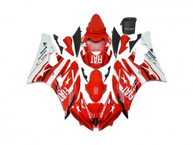 Stella Rossa & Bianca Fiat 06-07 Yamaha R6 Carene Moto