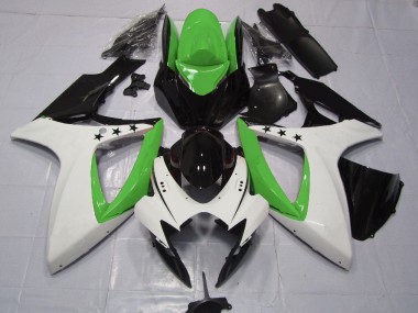 Stella Verde 06-07 Suzuki GSXR 600-750 Carene Moto