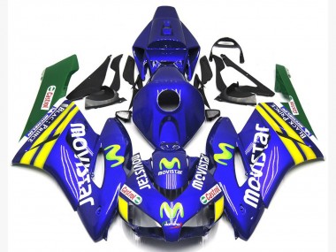 Stella Verde Del Cinema 04-05 Honda CBR1000RR Carene Moto