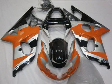 Stile Arancione Argento OEM 00-02 Suzuki GSXR 1000 Carene Moto