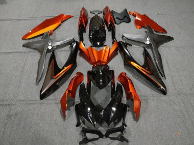 Stile Arancione Bruciato OEM 08-10 Suzuki GSXR 600-750 Carene Moto