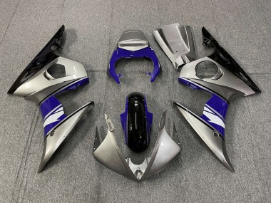 Stile Argento & Viola 03-04 Yamaha R6 Carene Moto