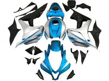 Stile Azzurro & Argento OEM 07-08 Honda CBR600RR Carene Moto