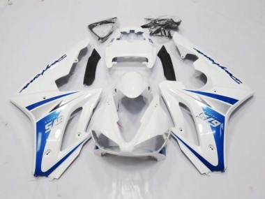 Stile Bianco & Blu 06-08 Triumph Daytona 675 Carene Moto