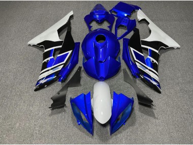 Stile Blu Bianco & Nero OEM 08-16 Yamaha R6 Carene Moto