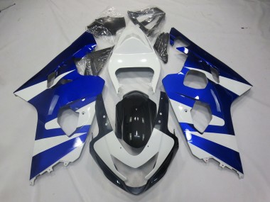 Stile Blu Bianco OEM 04-05 Suzuki GSXR 600-750 Carene Moto