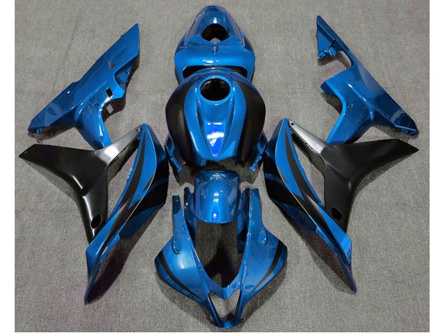 Stile Blu Zaffiro OEM 07-08 Honda CBR600RR Carene Moto Stile Blu Zaffiro OEM 07-08 Honda CBR600RR Carene Moto