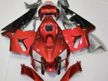 Stile Cbr Rosso 05-06 Honda CBR600RR Carene Moto
