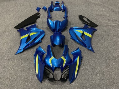Stile Di Serie Blu 17-23 Suzuki GSXR 1000 Carene Moto