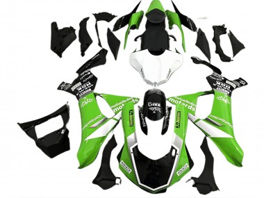 Stile Logo Verde Lucido 15-19 Yamaha R1 Carene Moto