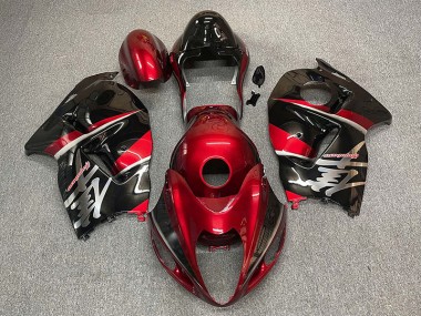 Stile Marrone & Nero 97-07 Suzuki GSXR 1300 Carene Moto