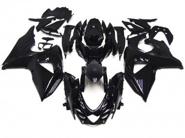 Stile Nero Completamente Lucido 09-16 Suzuki GSXR 1000 Carene Moto