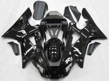 Stile Nero Lucido 00-01 Yamaha R1 Carene Moto