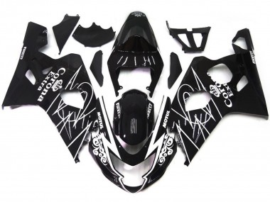 Stile Nero Lucido Corona 04-05 Suzuki GSXR 600-750 Carene Moto