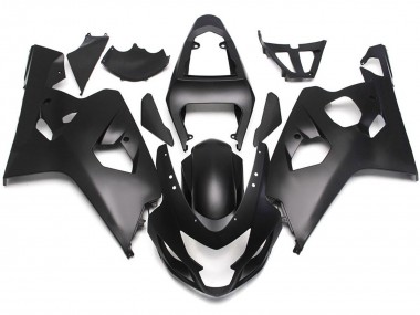 Stile Nero Opaco Con Decalcomanie Rosse 04-05 Suzuki GSXR 600-750 Carene Moto
