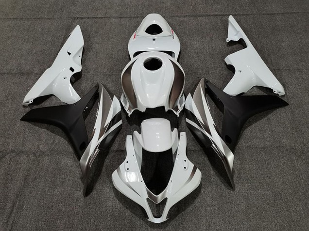 Stile OEM Bianco 07-08 Honda CBR600RR Carene Moto