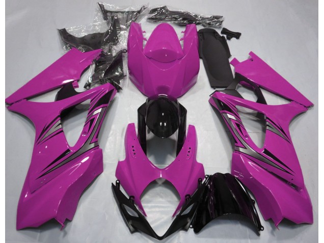 Stile OEM Rosa 07-08 Suzuki GSXR 1000 Carene Moto