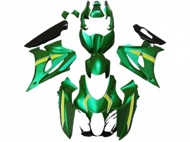 Stile Stock Verde 17-23 Suzuki GSXR 1000 Carene Moto