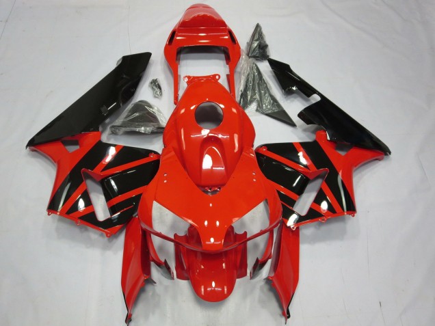 Stili Rosso Nero OEM 03-04 Honda CBR600RR Carene Moto