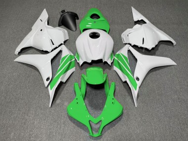 Striscia Laterale Verde & Bianca 09-12 Honda CBR600RR Carene Moto