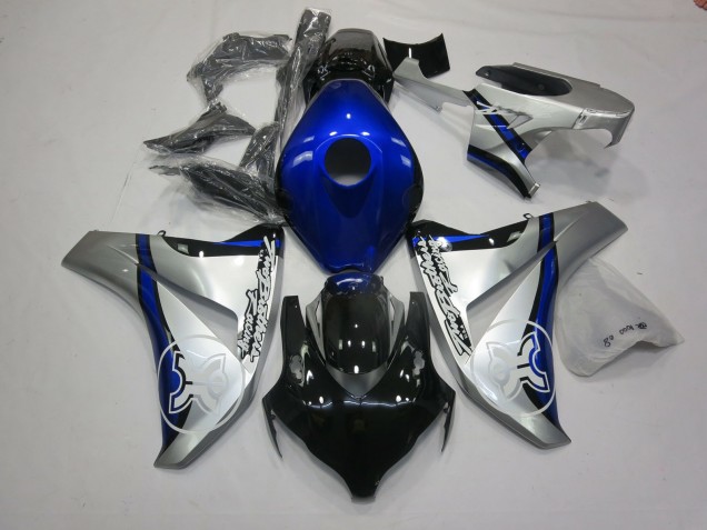 Tbr Blu & Argento 06-07 Honda CBR1000RR Carene Moto Tbr Blu & Argento 06-07 Honda CBR1000RR Carene Moto