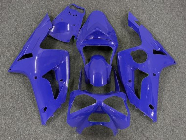 Tinta Unita Blu Scuro 03-04 Kawasaki ZX6R Carene Moto