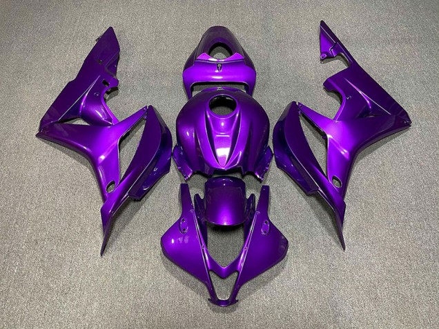 Tinta Unita Viola Perla 07-08 Honda CBR600RR Carene Moto Tinta Unita Viola Perla 07-08 Honda CBR600RR Carene Moto