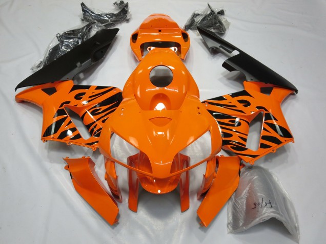 Tribale Arancione 05-06 Honda CBR600RR Carene Moto Tribale Arancione 05-06 Honda CBR600RR Carene Moto