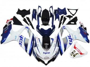 Tyco Stile Personalizzato Lucido 08-10 Suzuki GSXR 600-750 Carene Moto