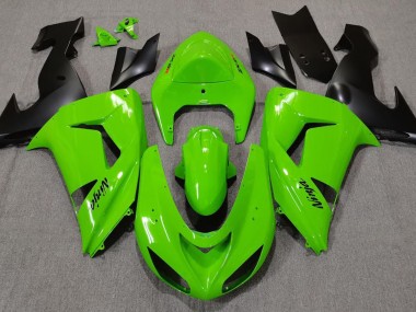 Verde 06-07 Kawasaki ZX10R Carene Moto