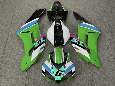 Verde 6 04-05 Honda CBR1000RR Carene Moto