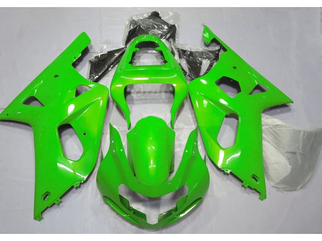 Verde Acceso 01-03 Suzuki GSXR 600-750 Carene Moto Verde Acceso 01-03 Suzuki GSXR 600-750 Carene Moto