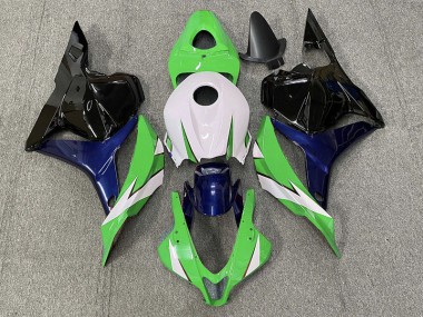 Verde & Bianco 09-12 Honda CBR600RR Carene Moto