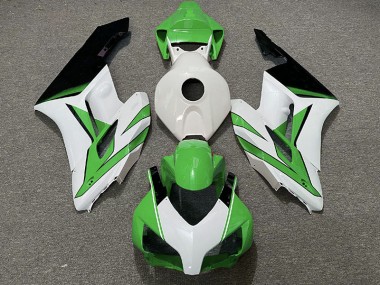 Verde Bianco & Nero Lucido 04-05 Honda CBR1000RR Carene Moto