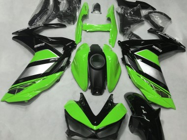 Verde Brillante Yamalube 15-18 Yamaha R3 Carene Moto