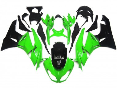 Verde Brillantezza Intenso Tagliente 09-12 Kawasaki ZX6R Carene Moto