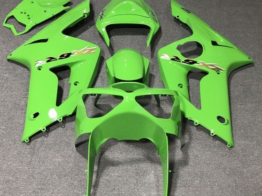 Verde Chiaro 03-04 Kawasaki ZX6R Carene Moto
