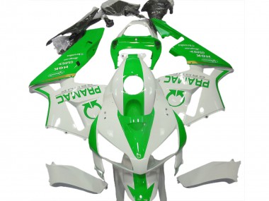 Verde Chiaro & Bianco Pramac 05-06 Honda CBR600RR Carene Moto
