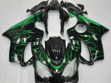 Verde Chiaro Fiamma 04-07 Honda CBR600 F4i Carene Moto