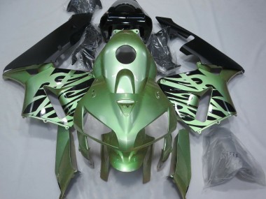 Verde Chiaro Fiamma 05-06 Honda CBR600RR Carene Moto