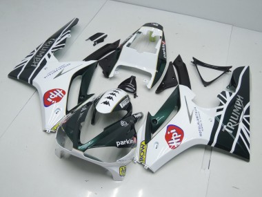 Verde Da Corsa Britannico 09-12 Triumph Daytona 675 Carene Moto