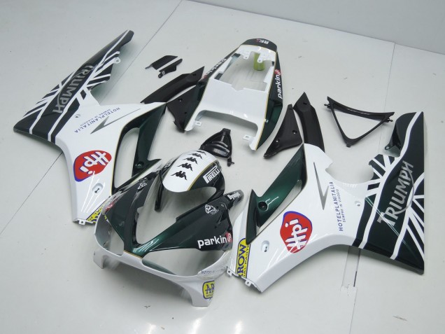Verde Da Corsa Britannico 09-12 Triumph Daytona 675 Carene Moto Verde Da Corsa Britannico 09-12 Triumph Daytona 675 Carene Moto
