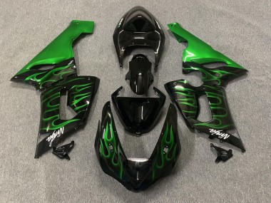 Verde Fiamma 05-06 Kawasaki ZX6R Carene Moto