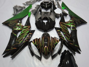 Verde Fiamma 08-16 Yamaha R6 Carene Moto