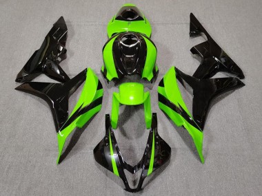 Verde Lime & Nero 07-08 Honda CBR600RR Carene Moto