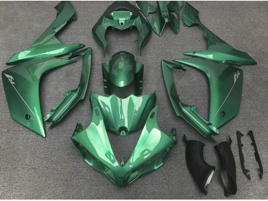Verde Lucido 07-08 Yamaha R1 Carene Moto