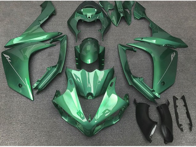 Verde Lucido 07-08 Yamaha R1 Carene Moto Verde Lucido 07-08 Yamaha R1 Carene Moto