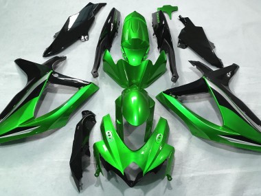 Verde Lucido 08-10 Suzuki GSXR 600-750 Carene Moto