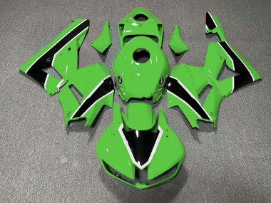 Verde Lucido & Nero 13-23 Honda CBR600RR Carene Moto